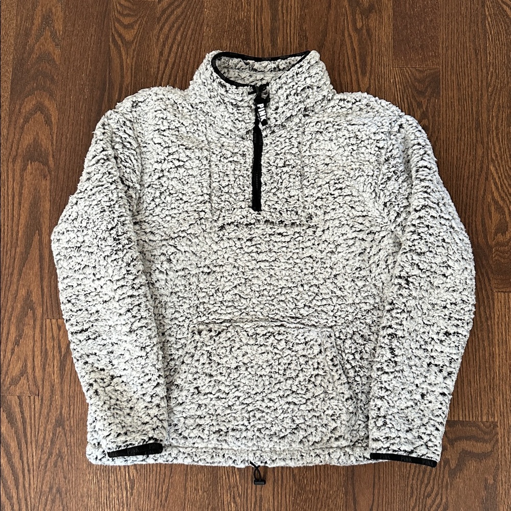 Victoria's Secret PINK Gray Sherpa Jacket